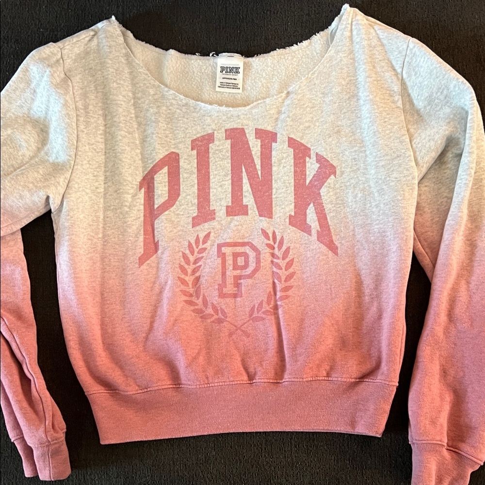 PINK Victorias Secret Crewneck Pink Ombré